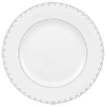 White Lace First Course Plate
